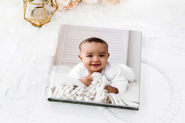 baby premium album manufactured by printique