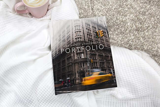 art portfolio premium album manufactured by printique