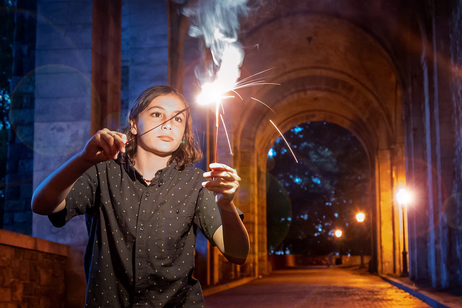 Magical Sparkler Photos Made Easy